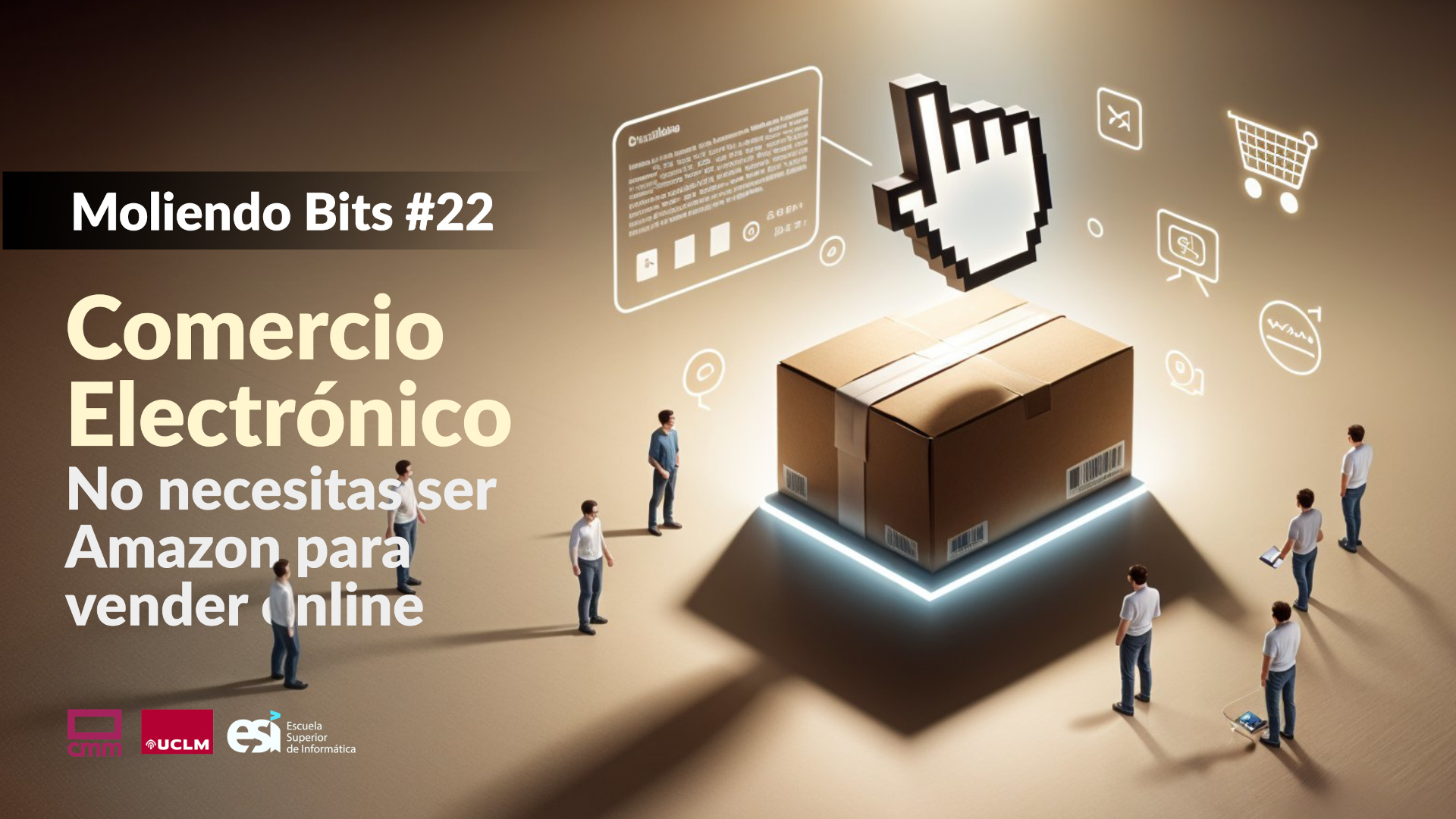 Comercio electrónico: </br>No necesitas ser Amazon para vender online